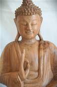 BUDDHA ONE HAND 30CM NAT