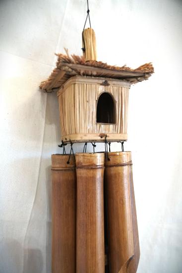 CARILLON BIRD HOUSSE 40CM