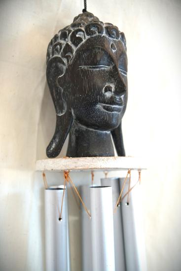 Carillon Buddha Head (Black Wash)
