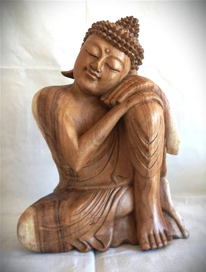 BUDDHA RELAX 25CM NAT