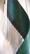 Carillon en Métal ZIG ZAG (Vert)