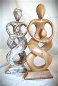 ABSTRAIT COUPLE TORSD WW 30CM