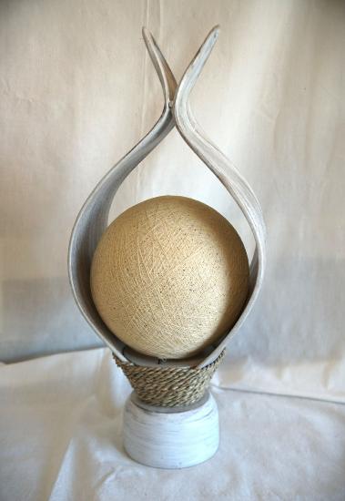 LAMP PALM COEUR+BOULE WW