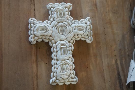 CROIX COQUILLAGE MIX 20X15