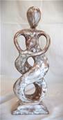 ABSTRAIT COUPLE TORSD WW 30CM